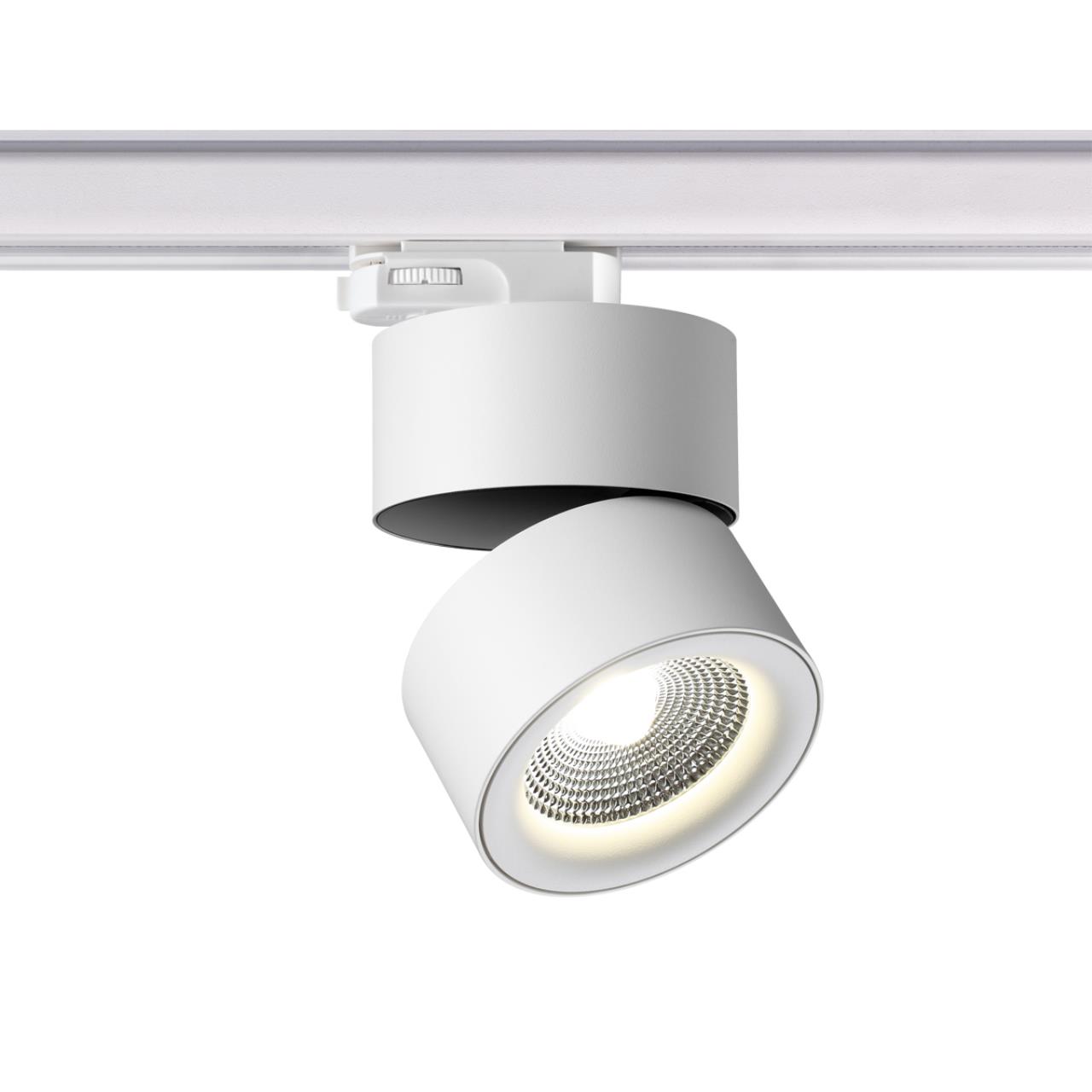 Трехфазный трековый светодиодный светильник NOVOTECH PORT GRODA белый LED*1 25W