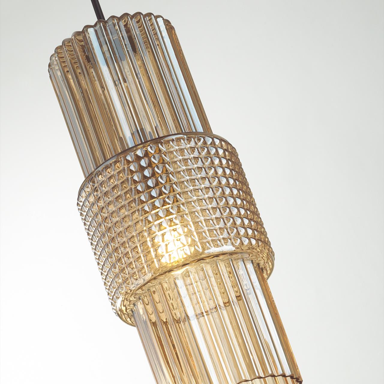 Подвес ODEON LIGHT MODERN Pimpa бронзовый