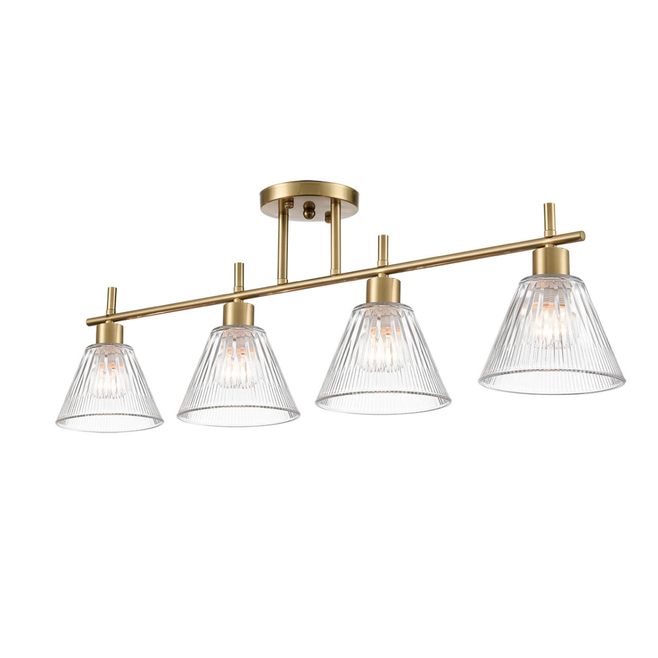 Люстра потолочная LUMION COMFI VIVIAN латунь E14*4 10W