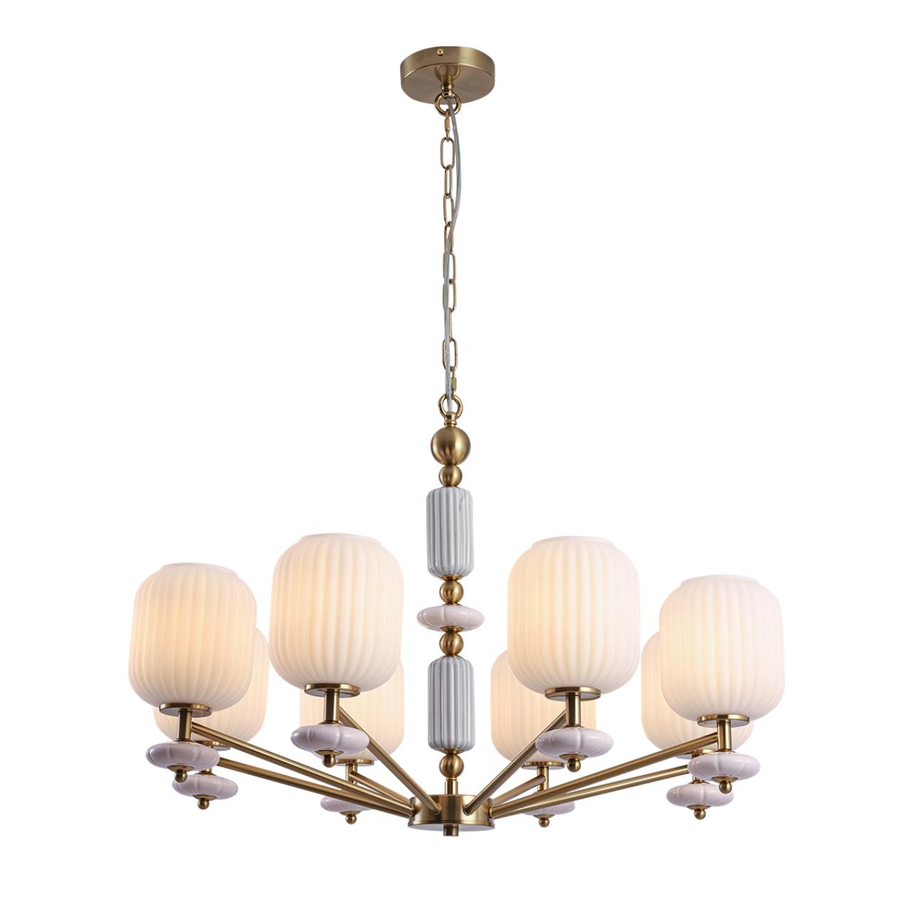 Люстра LUMION MODERNI ALEGRA бронзовый E27*8 10W