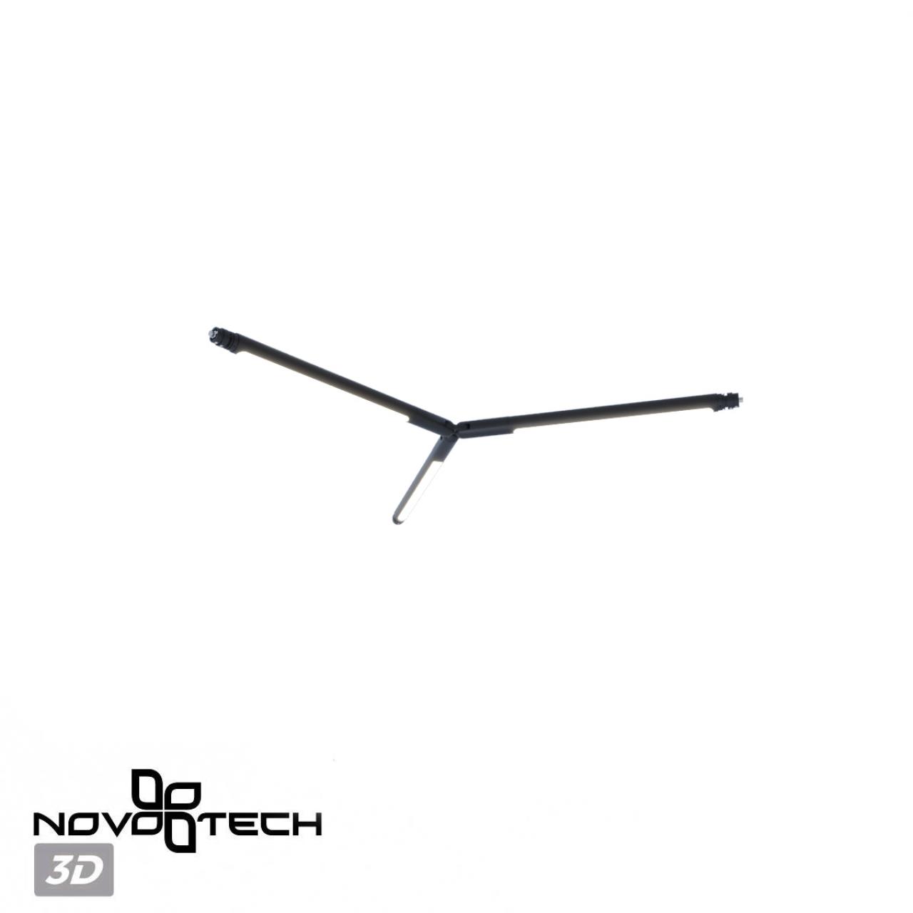Соединитель гибкий "T" NOVOTECH KONST GLAT черный