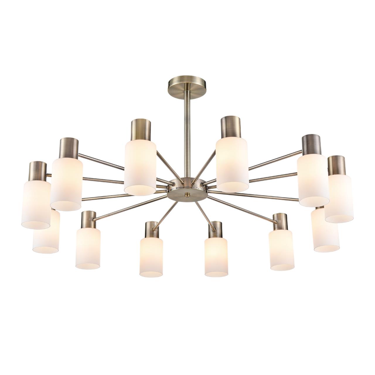 Люстра на штанге LUMION COMFI MAVE бронзовый E14*12 10W