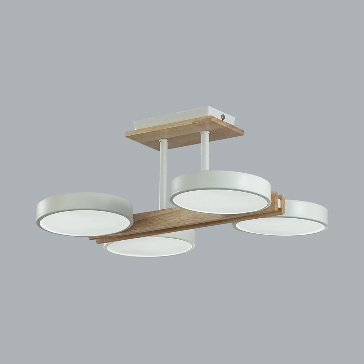 Люстра потолочная LUMION LEDIO PLATO белый LED*4 4*18W