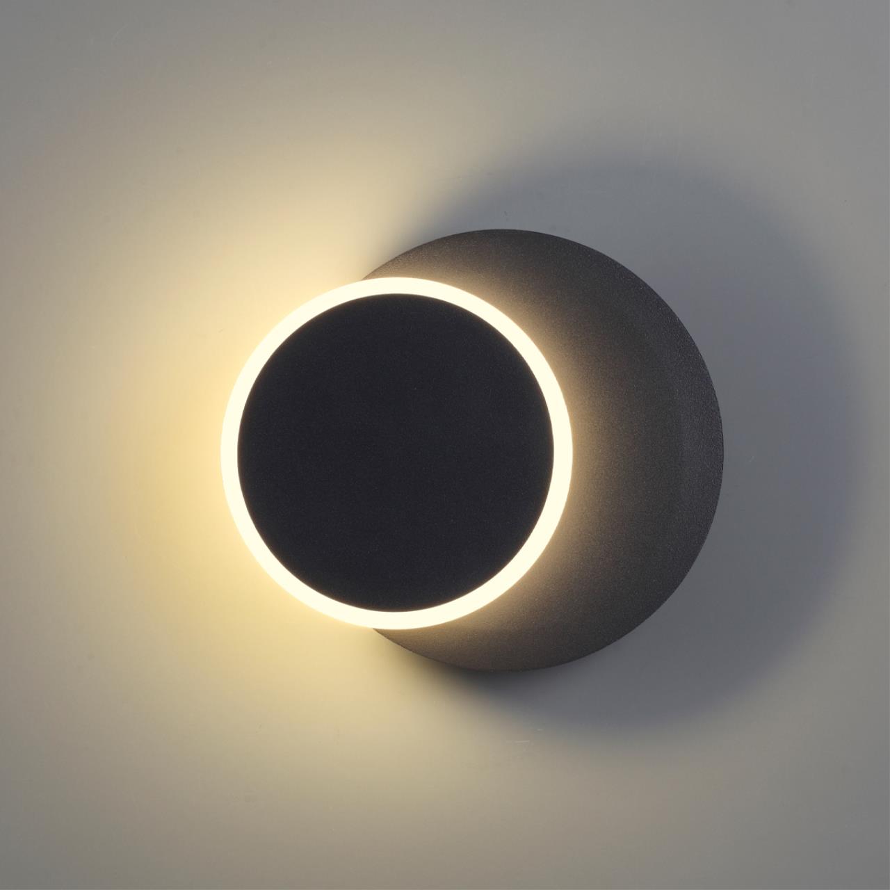 Бра LUMION LEDIO DEVIN черный LED*1 9W