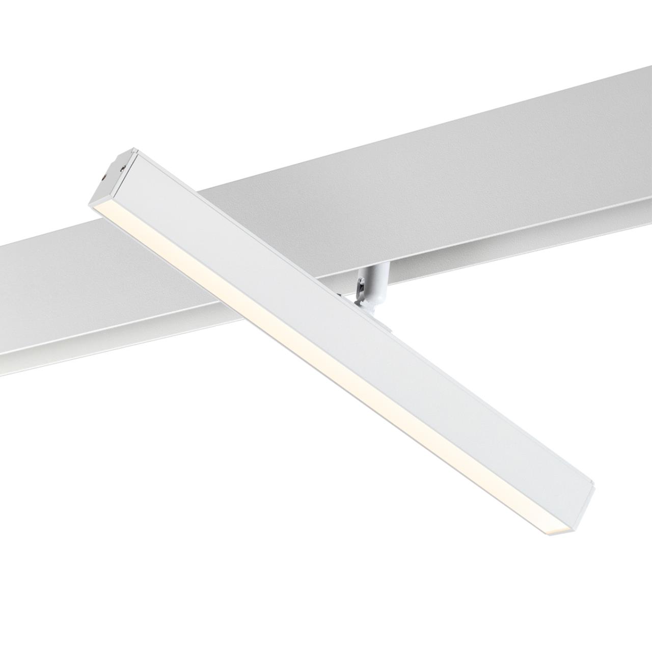 Трековый светильник для низковольного шинопровода NOVOTECH SHINO FLUM белый LED*1 12W 4000К 230 мм