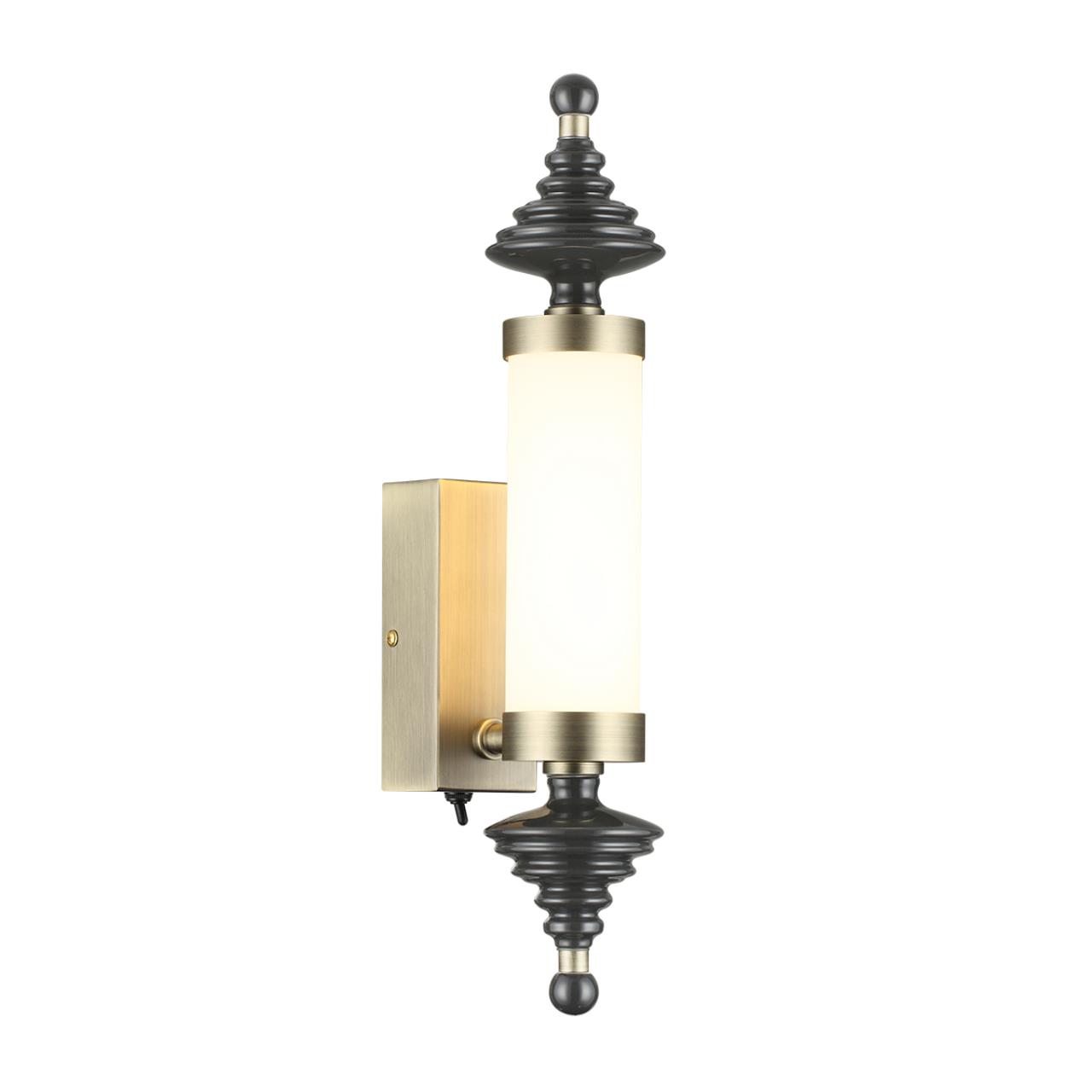 Настенный светильник ODEON LIGHT EXCLUSIVE L-VISION ULA бронзовый, латунь LED*1 11W