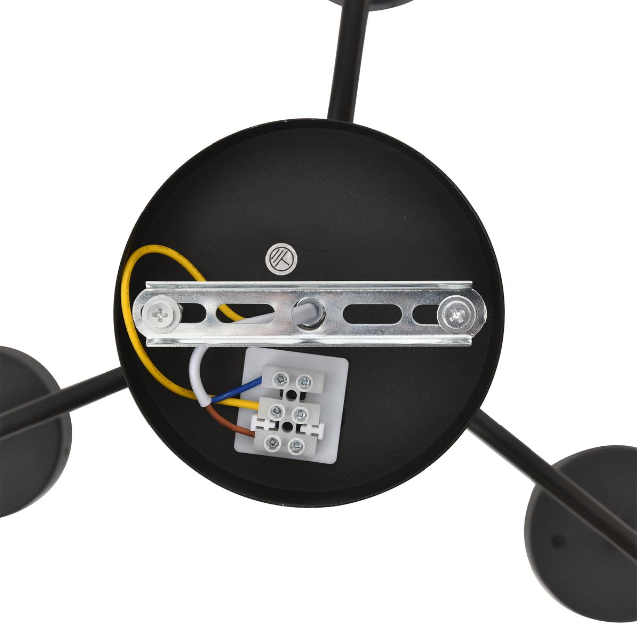 Светильник потолочный LUMION COMFI NATALINA черный GX53*6 10W