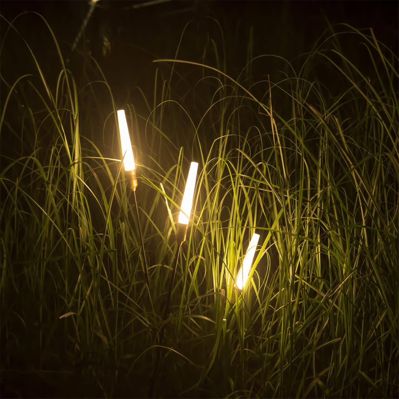 Ландшафтный светильник ODEON LIGHT NATURE CANNA черный LED*1 3 3000К 1190 мм