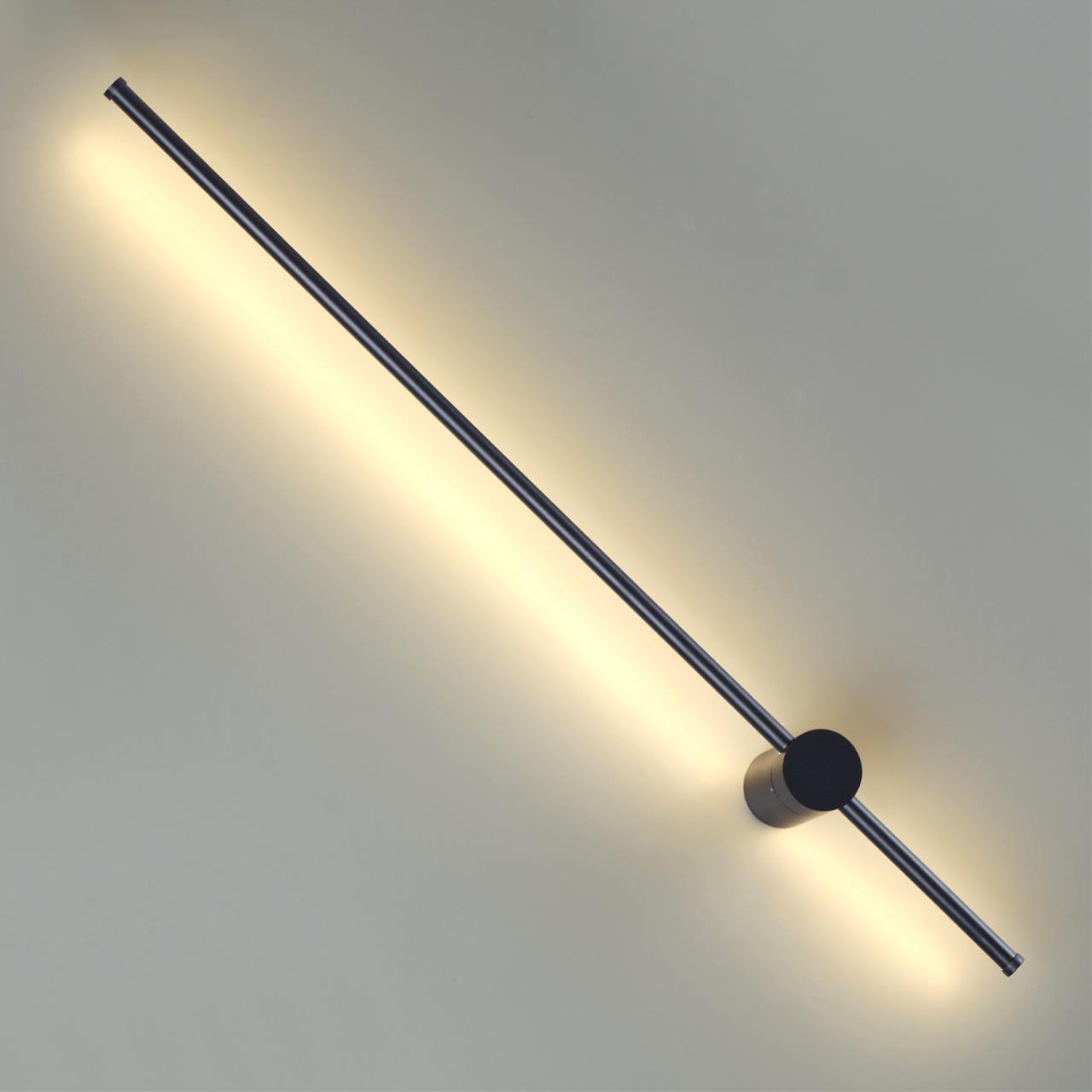 Настенный светильник LUMION LEDIO BRAM черный LED*1 13W