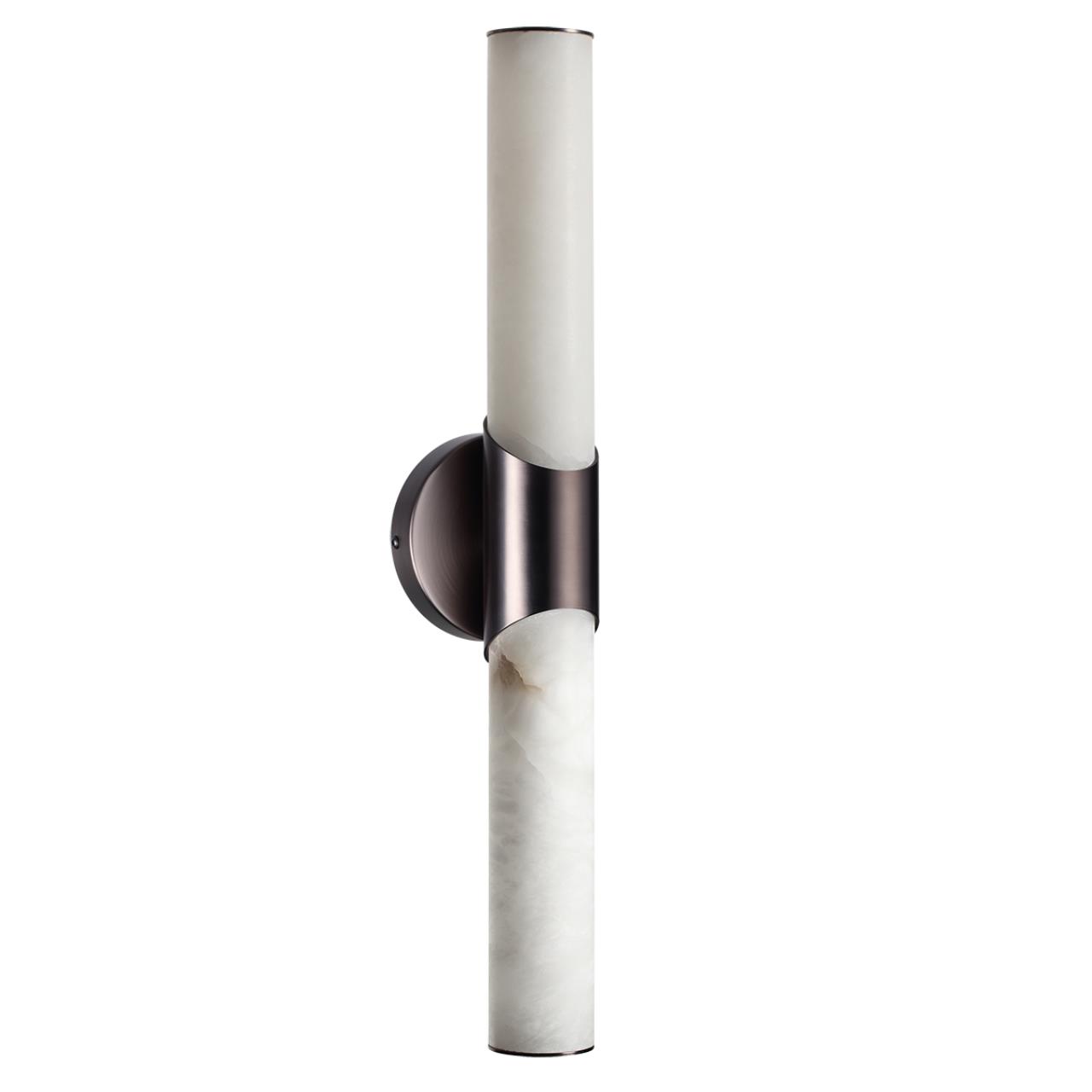 Настенный светильник ODEON LIGHT L-VISION MARBELLA латунь, черный, бронзовый LED*1 12W 3000/4000К 572 мм
