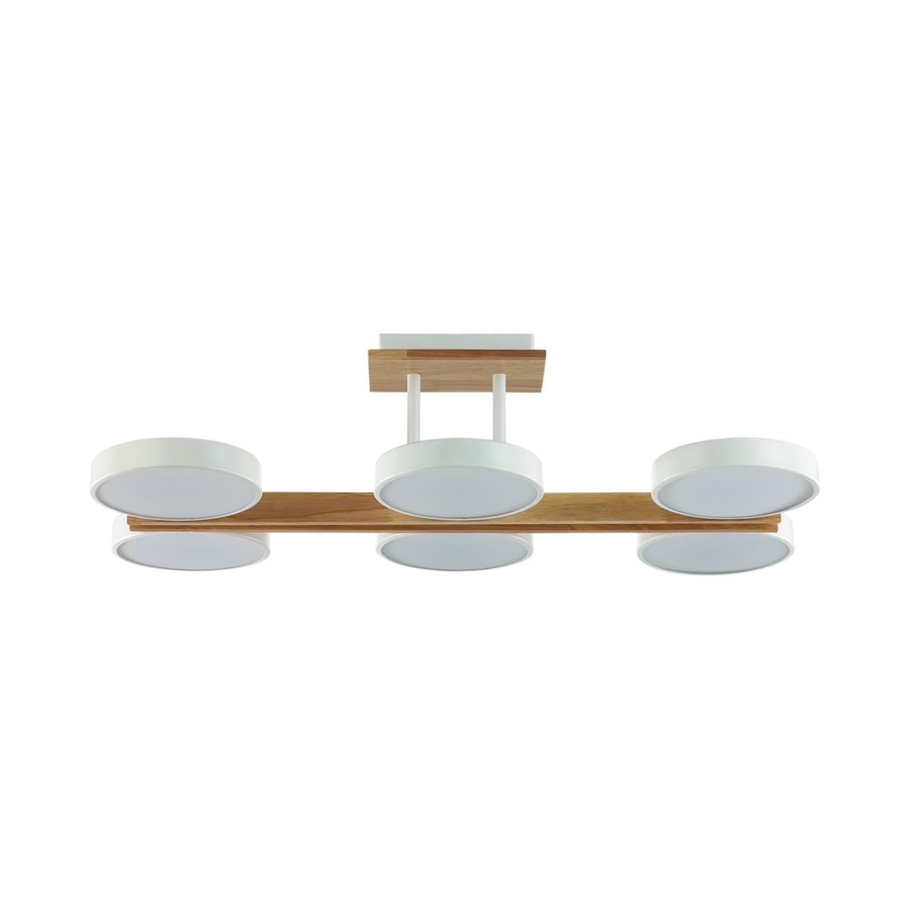Люстра потолочная LUMION LEDIO PLATO белый LED*6 6*18W