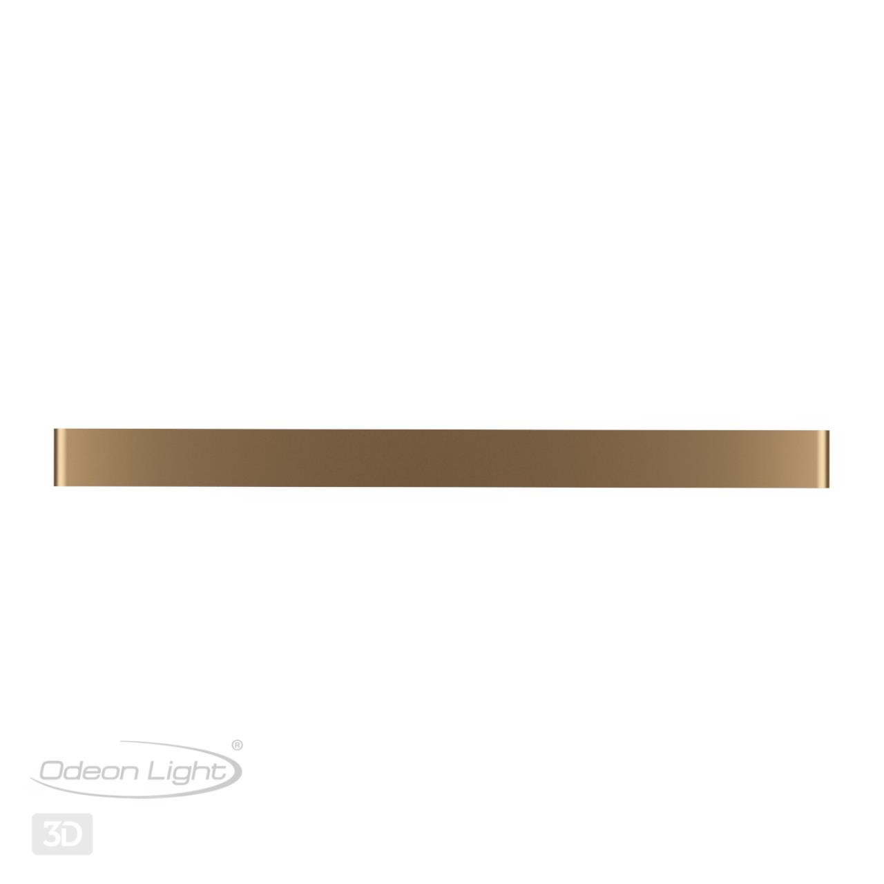 Настенный светильник ODEON LIGHT HIGHTECH FRAMANT золотой LED*1 1*40W