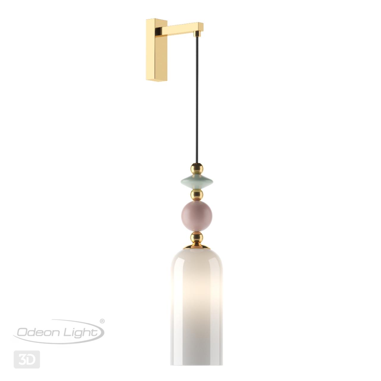 Бра ODEON LIGHT EXCLUSIVE CLASSIC CANDY золотой