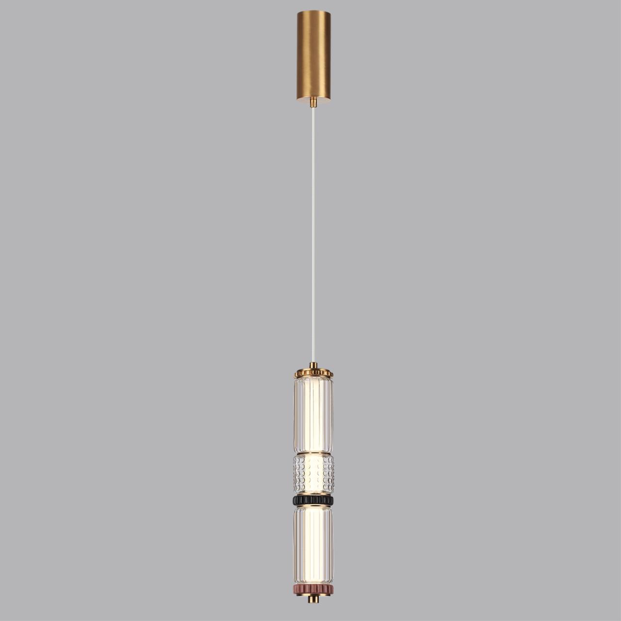 Подвес ODEON LIGHT EXCLUSIVE L-VISION COLLIER античная бронза, латунь LED*1 12W