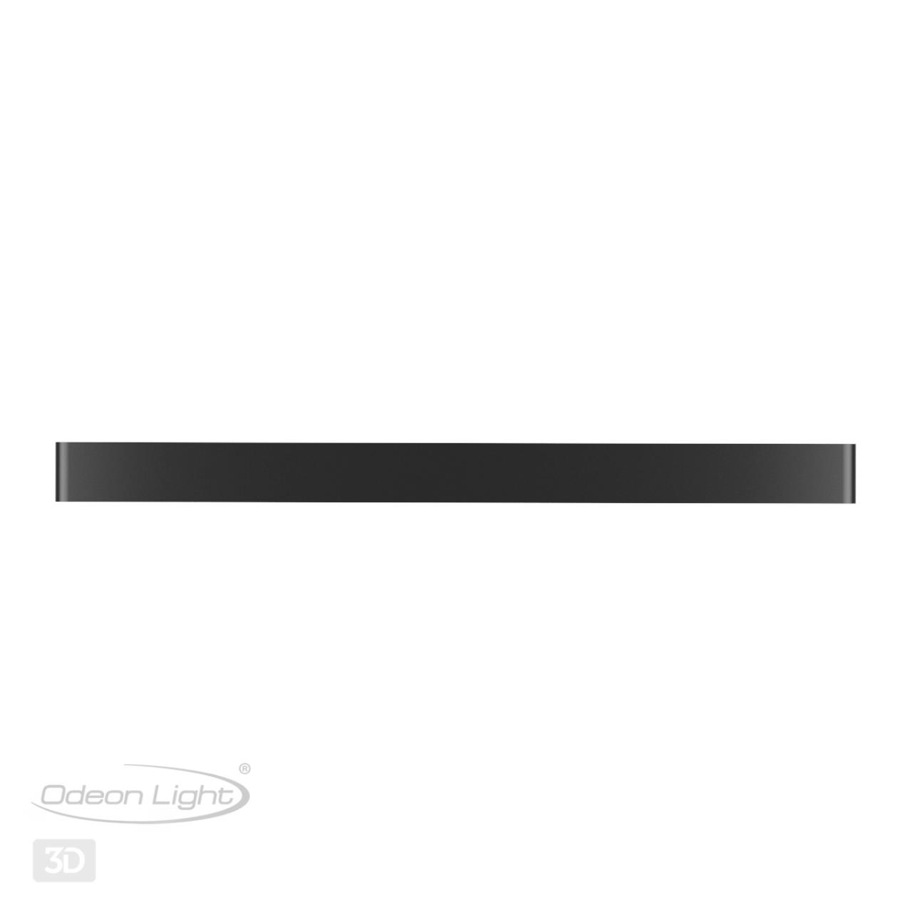 Настенный светильник ODEON LIGHT HIGHTECH FRAMANT черный LED*1 1*40W