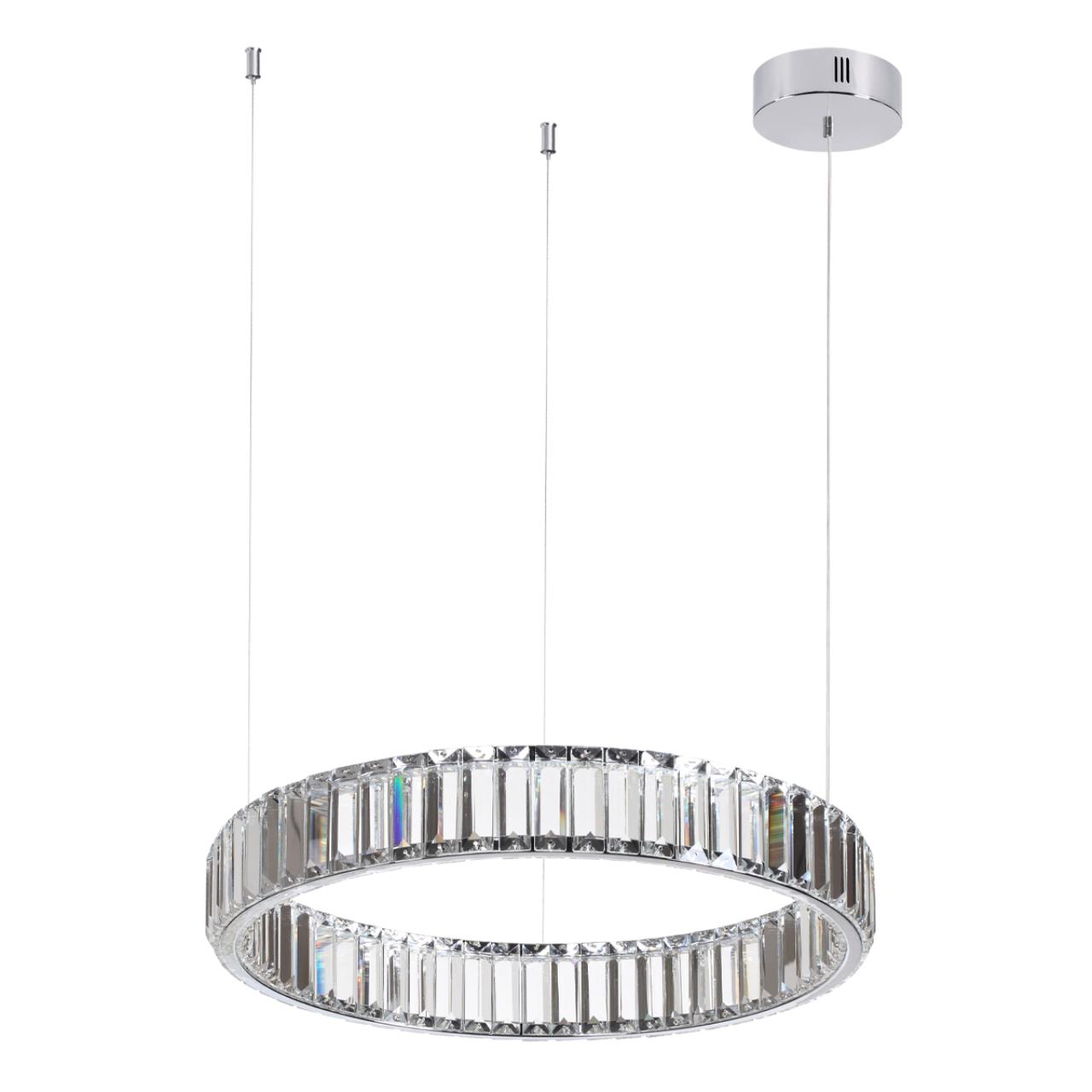 Люстра ODEON LIGHT L-VISION Vekia хром на 3 крепления*1 30W