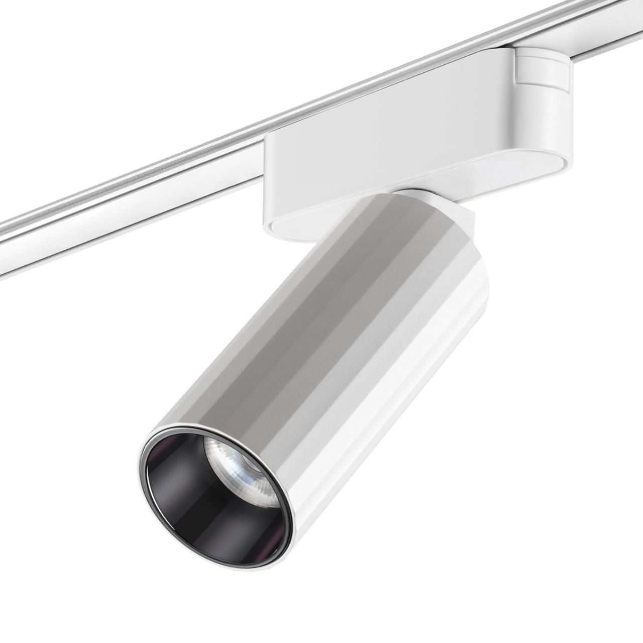 Трековый светильник для низковольтного шинопровода NOVOTECH SHINO SMAL белый LED*1 12W 3000К плафон белый.