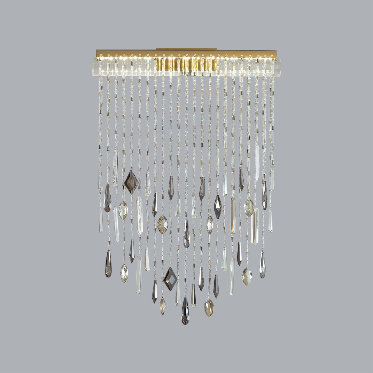 Настенный светильник ODEON LIGHT EXCLUSIVE HALL AFINA бронзовый LED*1 24W