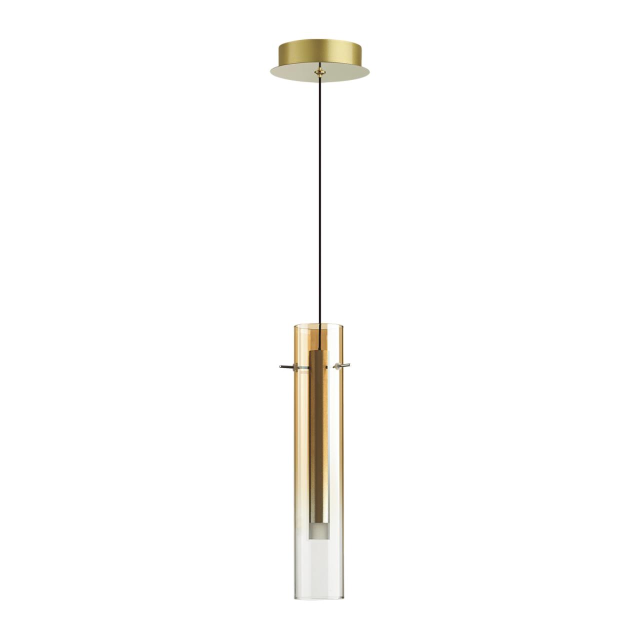 Подвес ODEON LIGHT PENDANT SHINY золотой LED*1 5W