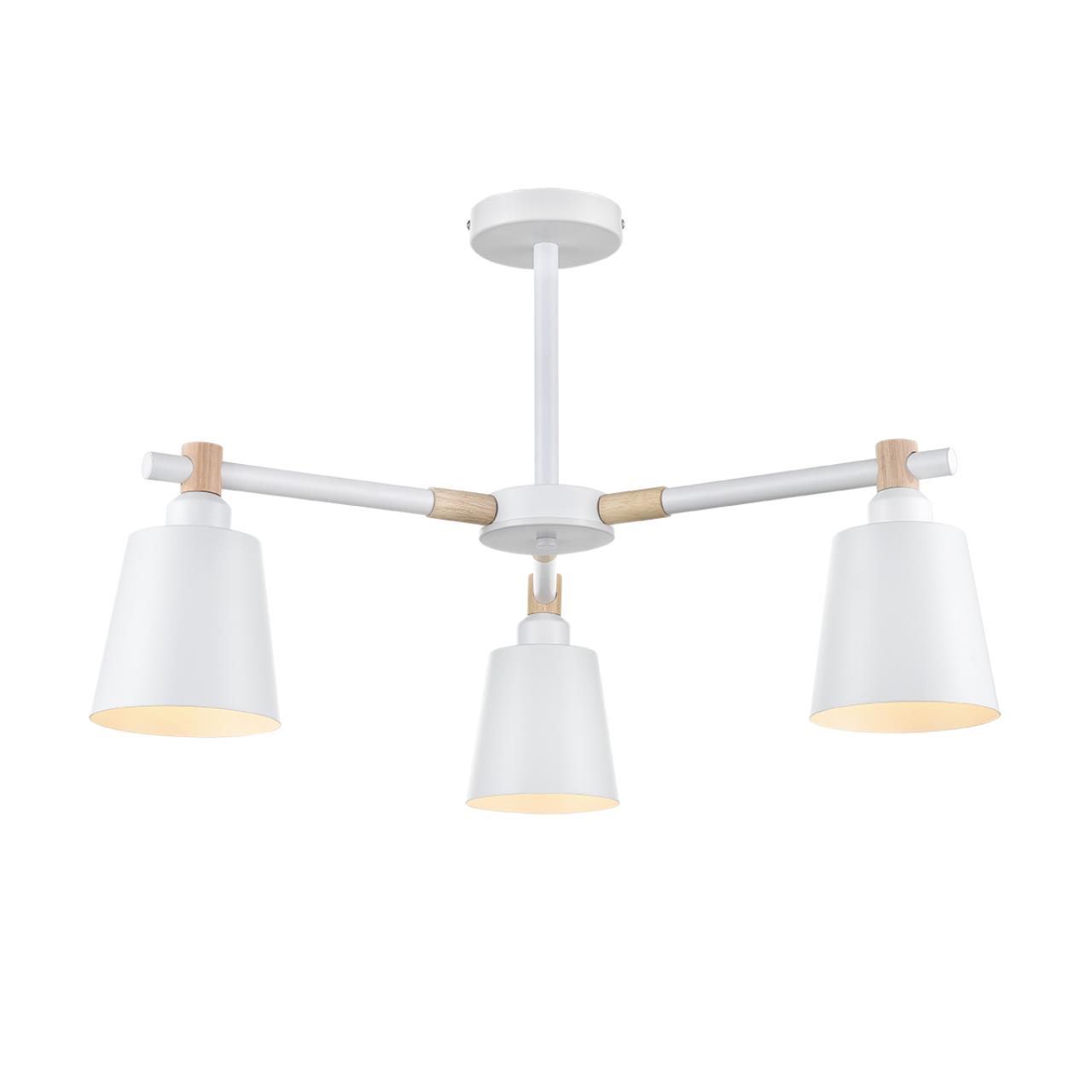 Люстра на штанге LUMION MODERNI ROSALINA белый E27*3 10W