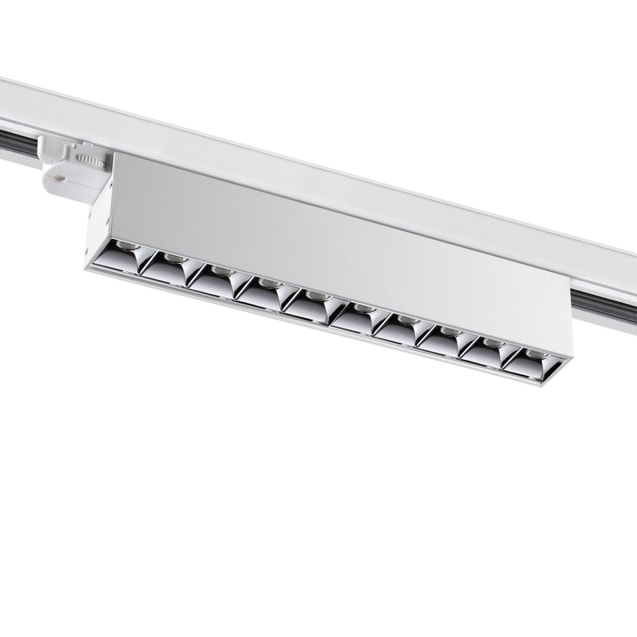 Светильник трехфазный трековый светодиодный NOVOTECH PORT ITER белый LED*1 16W 4000К