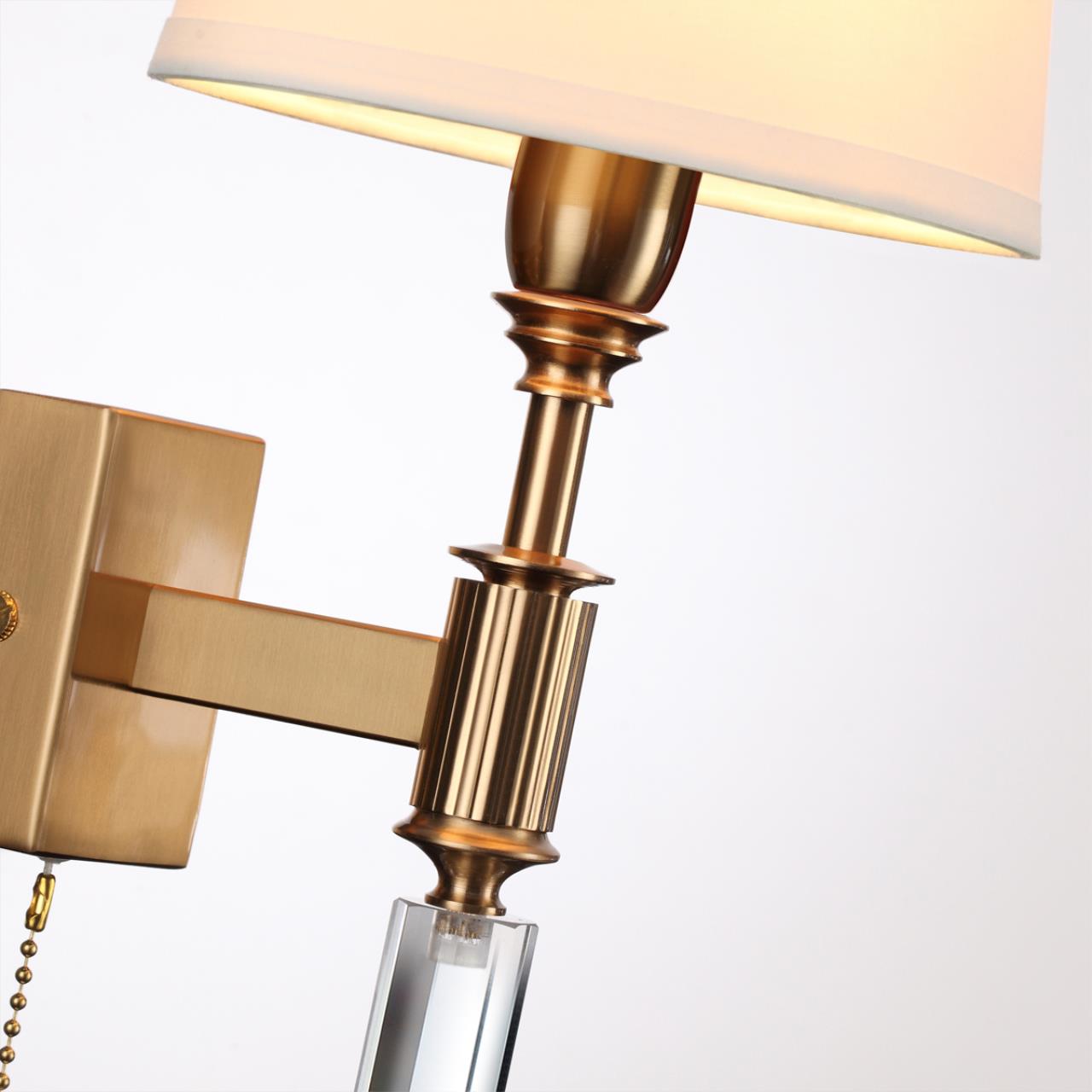 Настенный светильник ODEON LIGHT EXCLUSIVE MODERN LONDON бронзовый E14*1 10W плафон белый