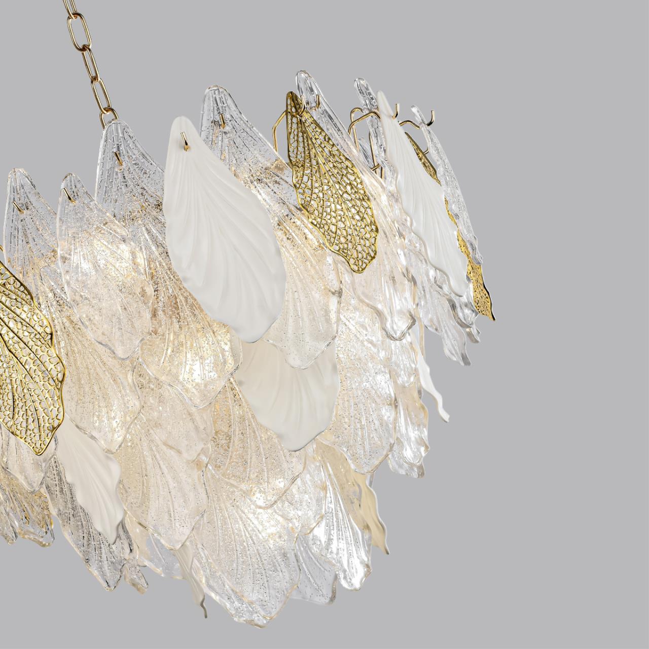 Люстра ODEON LIGHT HALL LACE золотой E14*15 10W