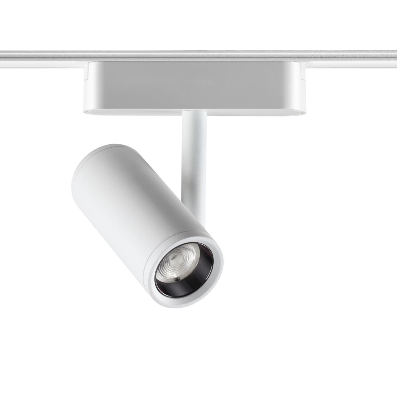Трековый светильник для низковольтного шинопровода NOVOTECH SHINO SMAL белый LED*1 8W 3000К плафон белый