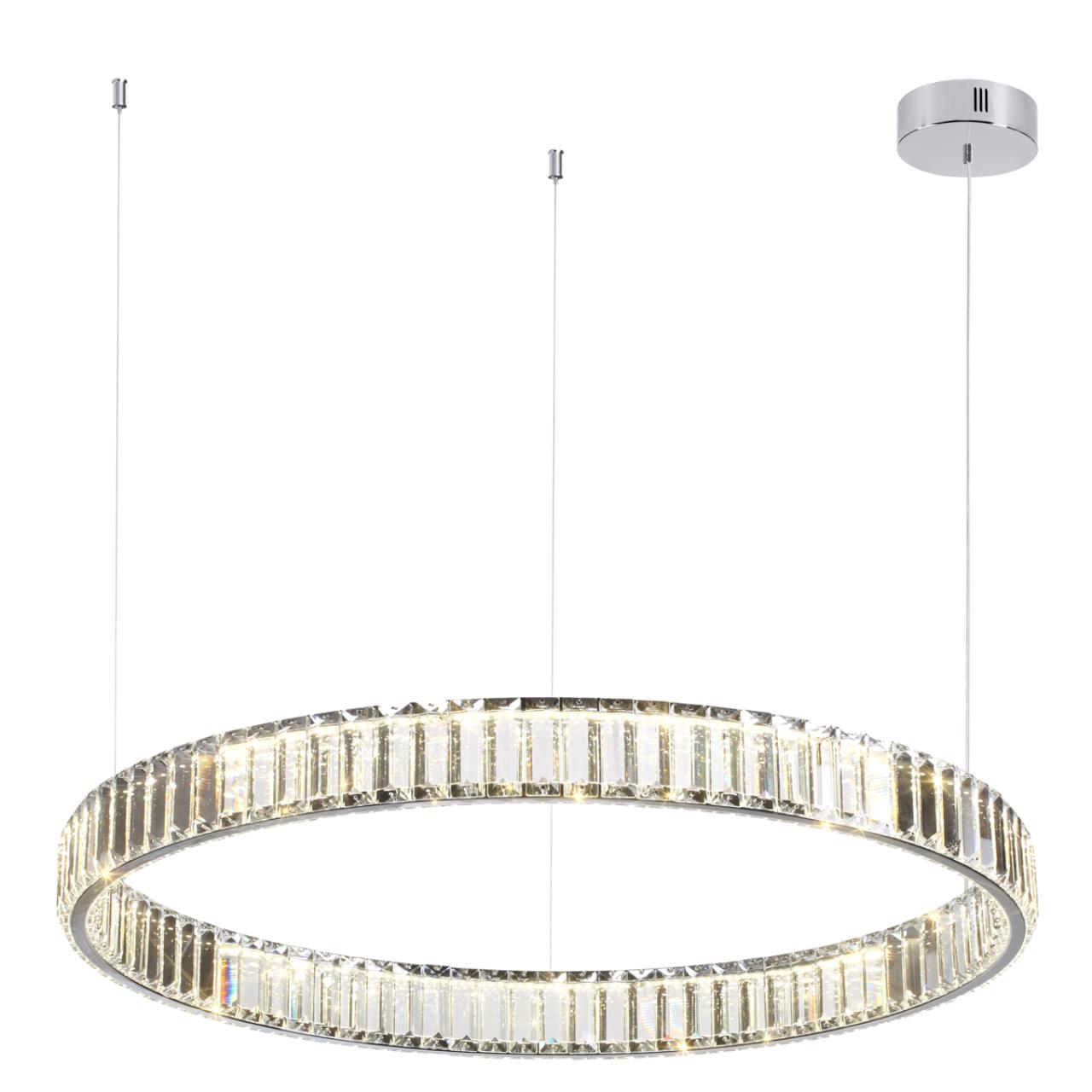 Люстра ODEON LIGHT L-VISION Vekia хром LED*1 45W