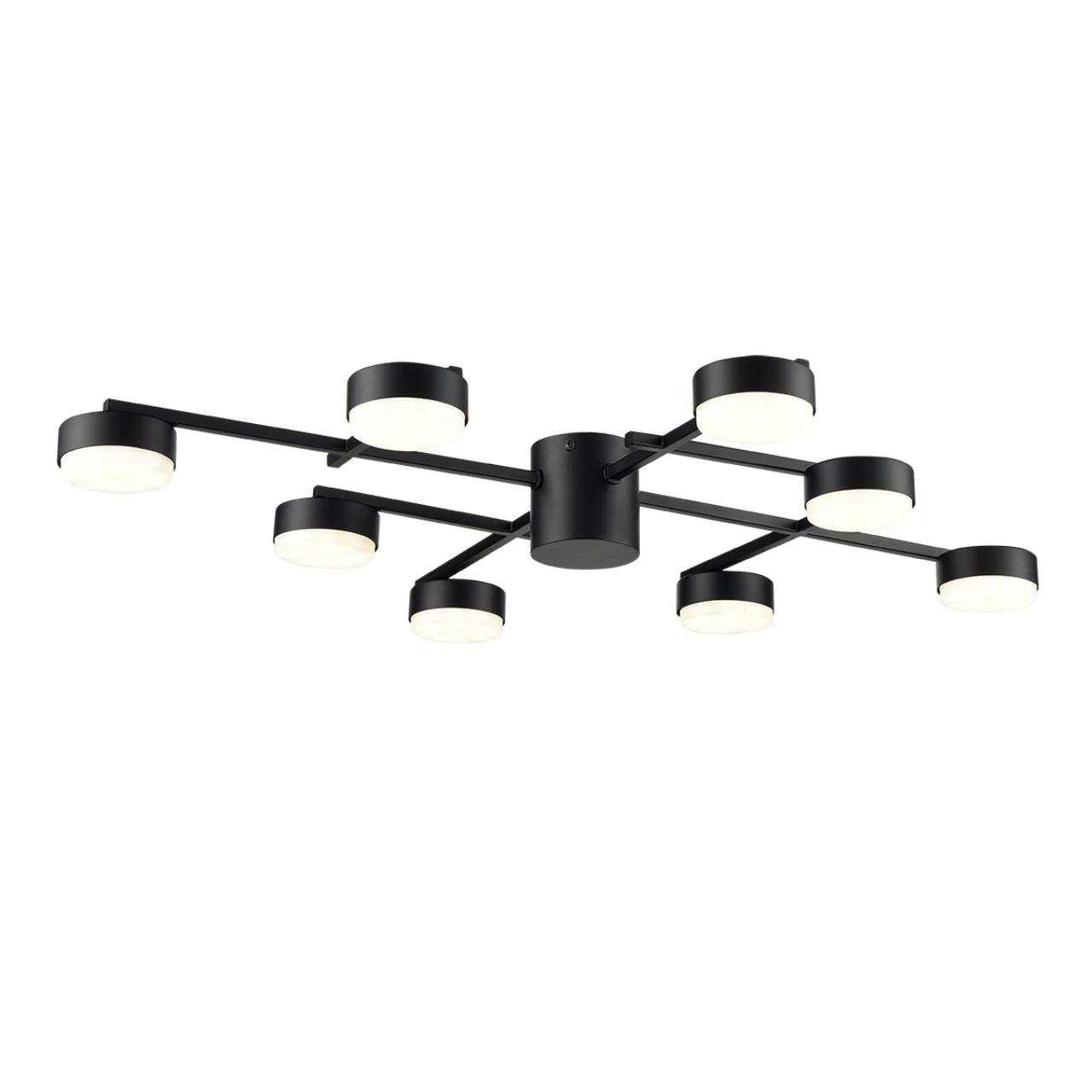 Люстра потолочная LUMION COMFI DABRA черный GX53*8 10W