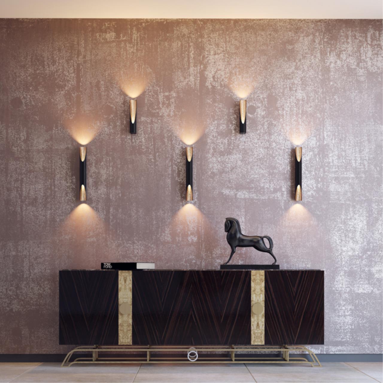Настенный светильник ODEON LIGHT HIGHTECH WHITNEY черный