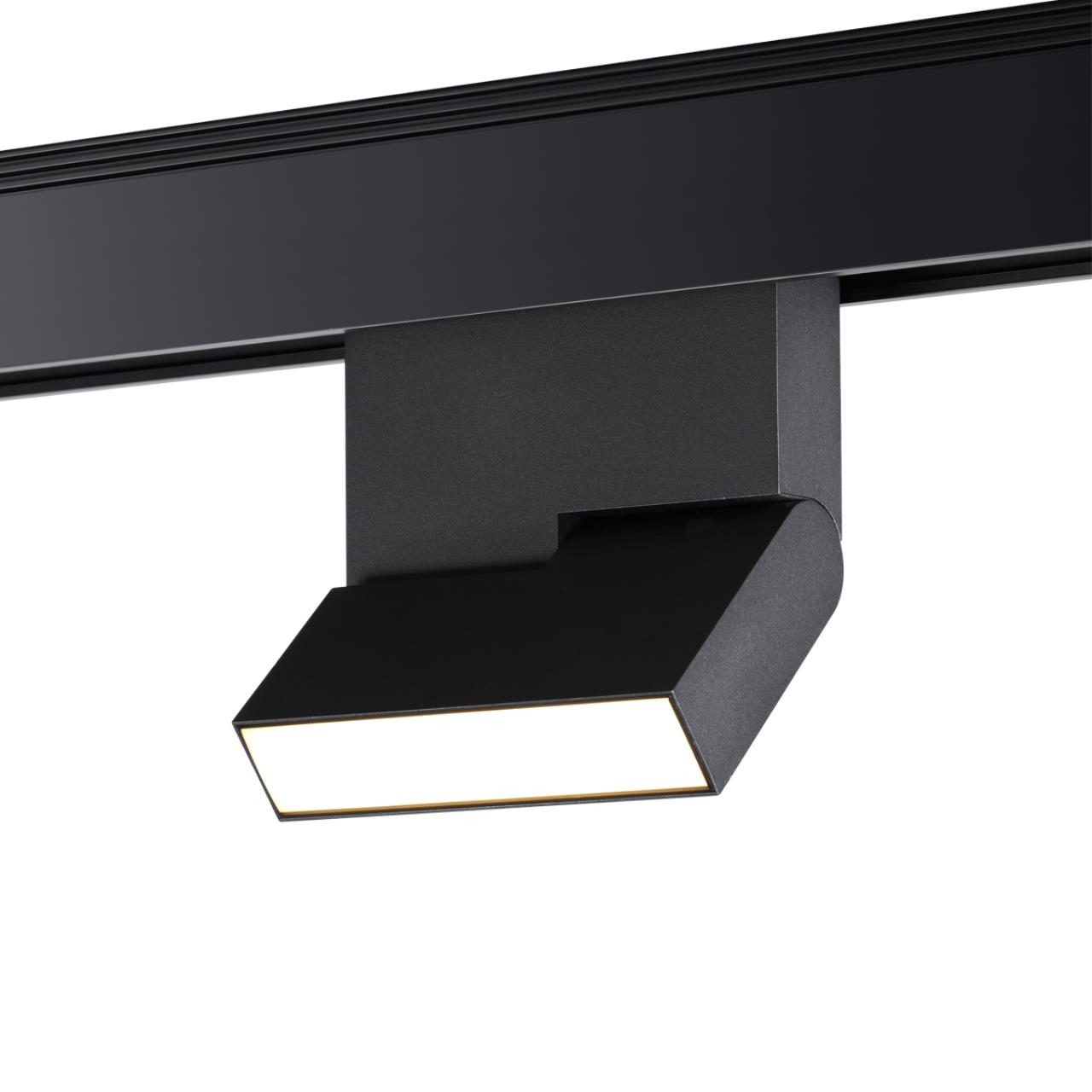 Трековый светильник для низковольного шинопровода NOVOTECH SHINO KIT черный LED*1 10W 4000К