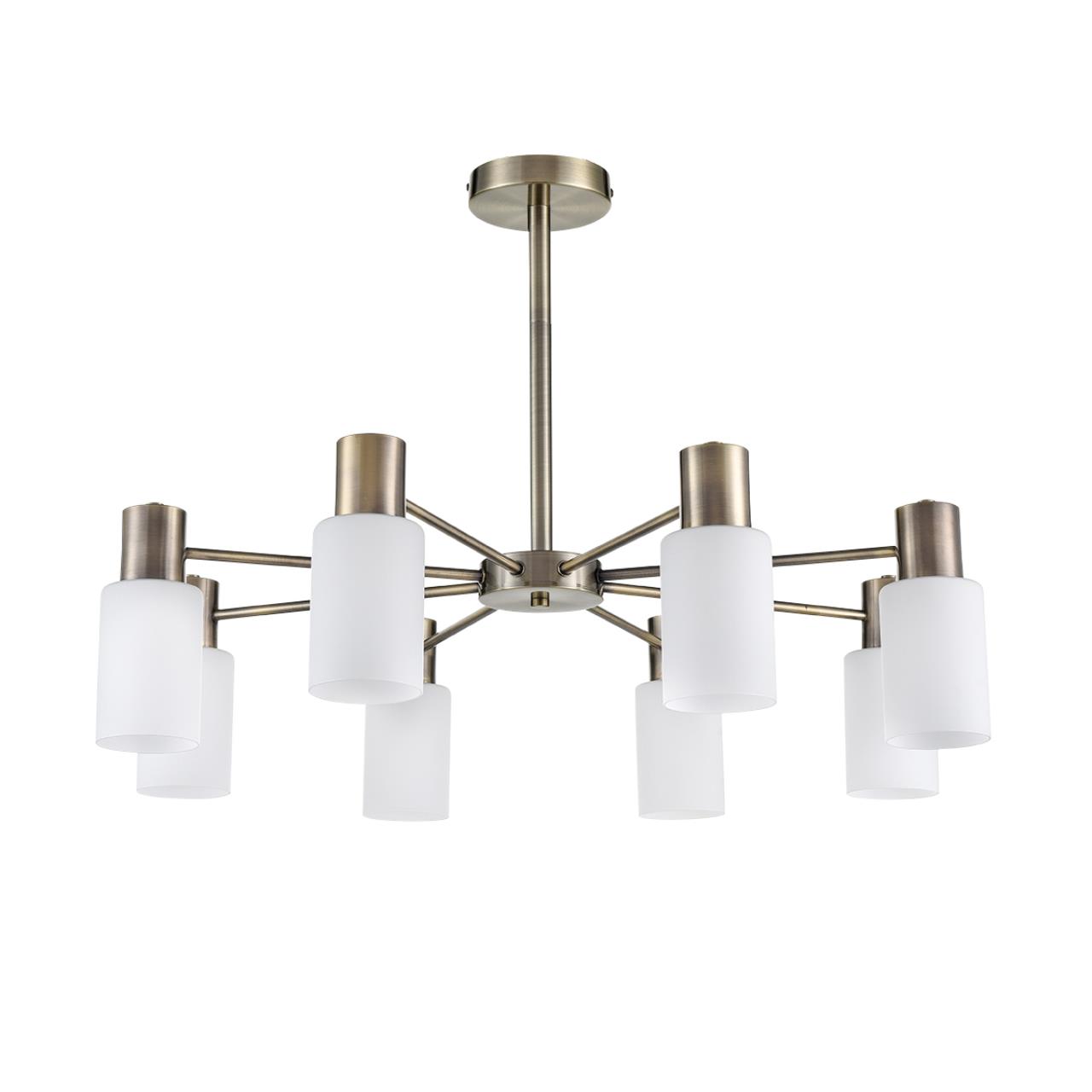 Люстра на штанге LUMION COMFI MAVE бронзовый E14*8 10W