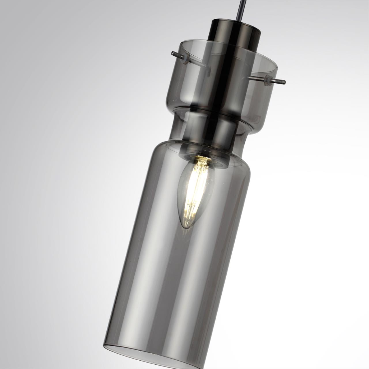Подвес ODEON LIGHT PENDANT SCROW черный E27*1 10W плафон черный