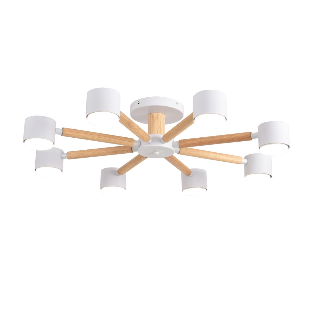 Светильник потолочный LUMION COMFI VUDI белый, бежевый GX53*8 10W