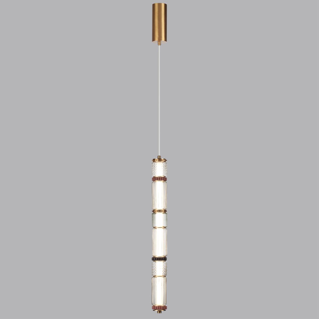 Подвес ODEON LIGHT EXCLUSIVE L-VISION COLLIER античная бронза, латунь LED*1 22W