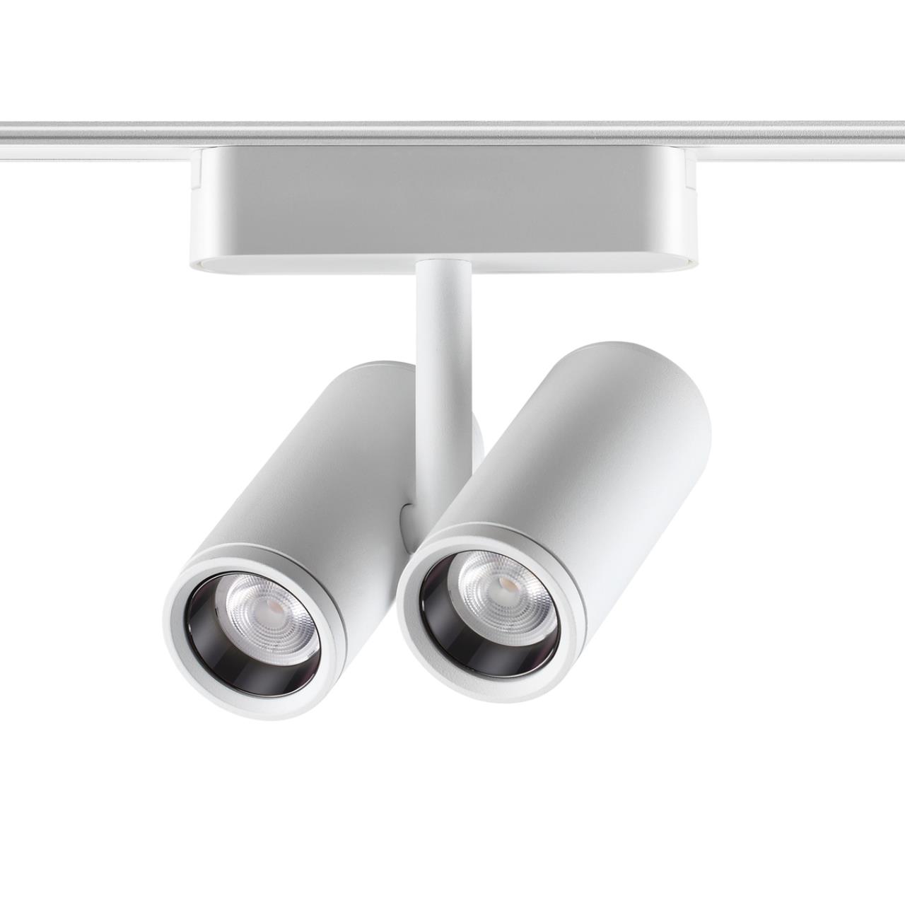 Трековый светильник для низковольтного шинопровода NOVOTECH SHINO SMAL белый LED*2 16W 3000К