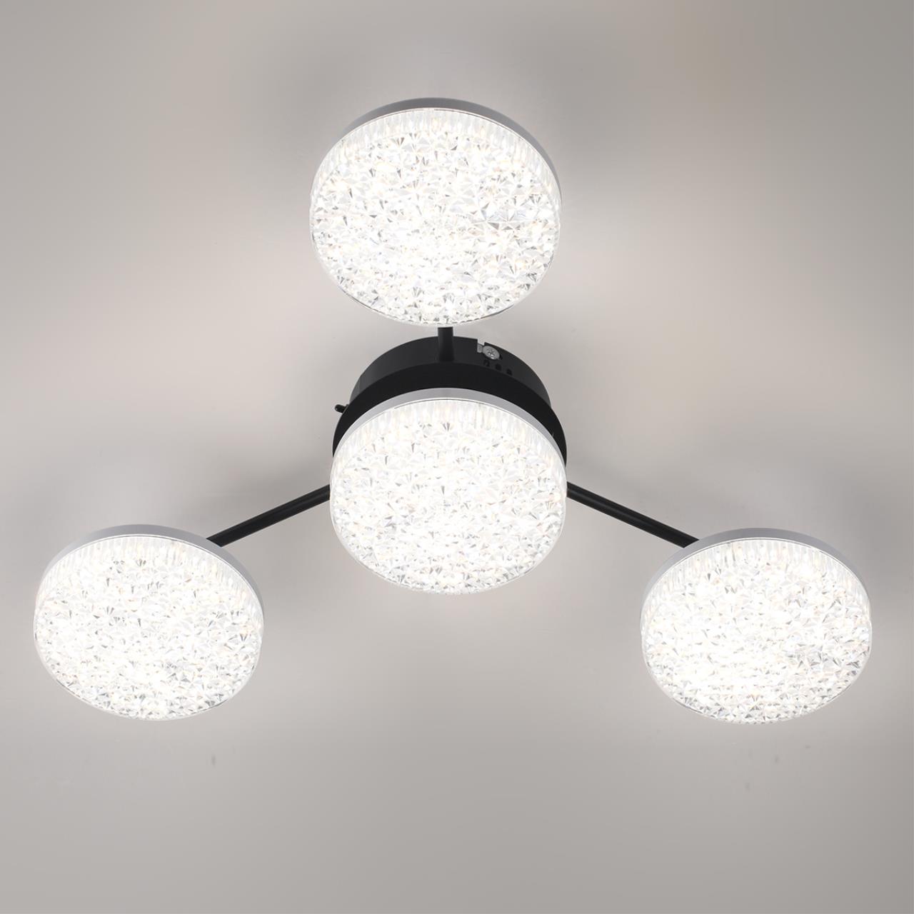 Люстра потолочная LUMION LEDIO DIDANA черный LED*1 55W