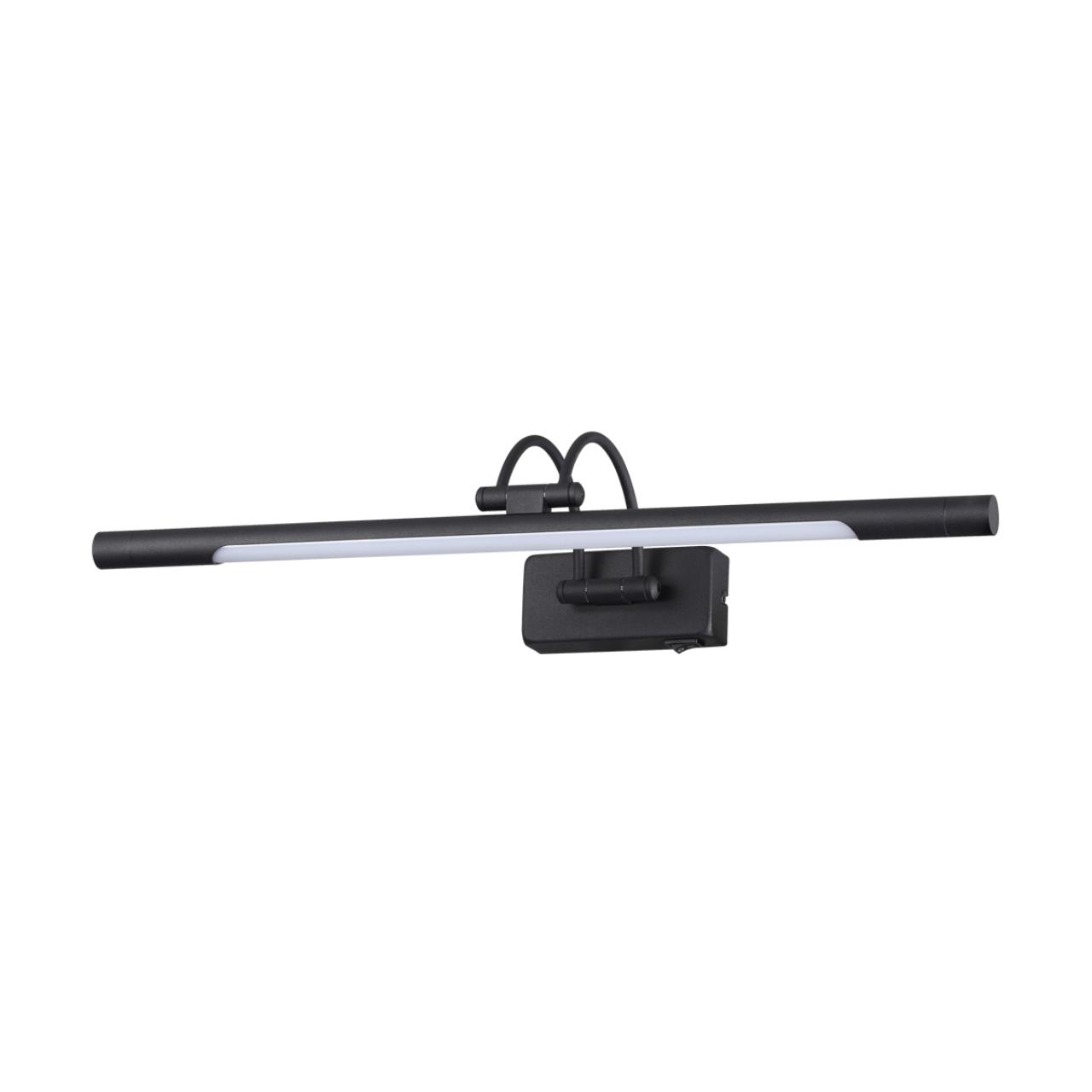 Подсветка для картин с выкл. ODEON LIGHT WALLI REVOLA черный LED*1 8W