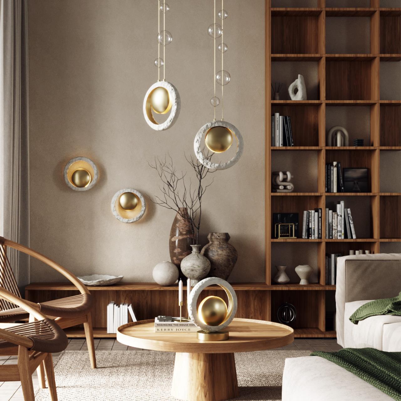 Подвес ODEON LIGHT EXCLUSIVE HIGHTECH SATURN бронзовый