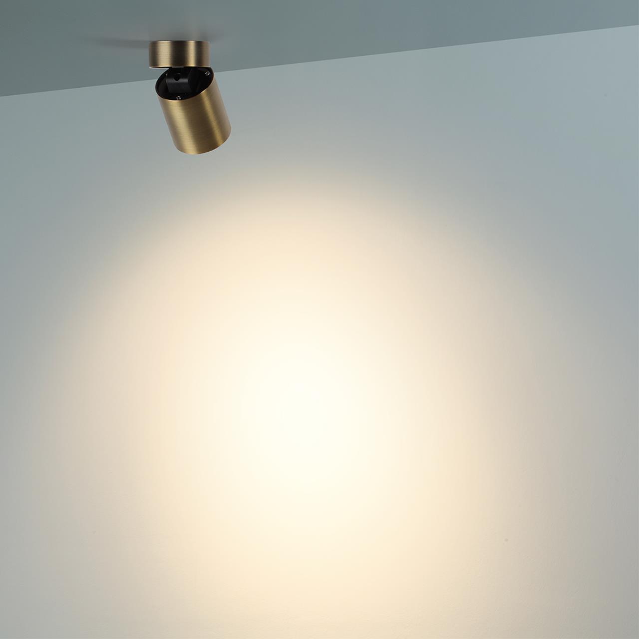 Потолочный светильник ODEON LIGHT HIGHTECH TURNO бронзовый