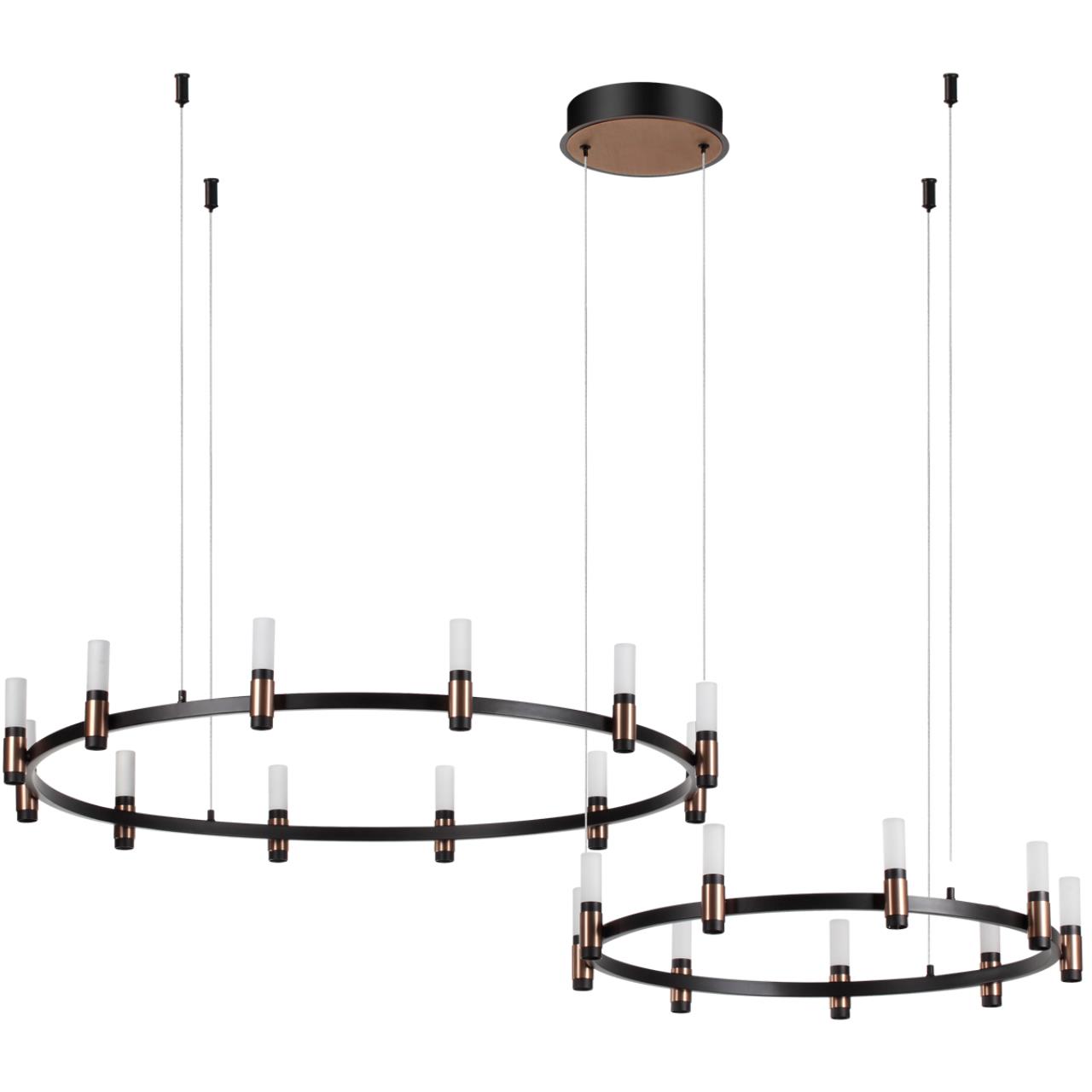 Люстра ODEON LIGHT L-VISION Candel черный LED*1 98W 4000К
