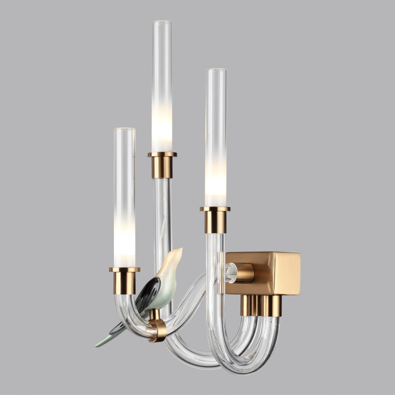 Бра ODEON LIGHT EXCLUSIVE L-VISION LARK бронзовый LED*1 6