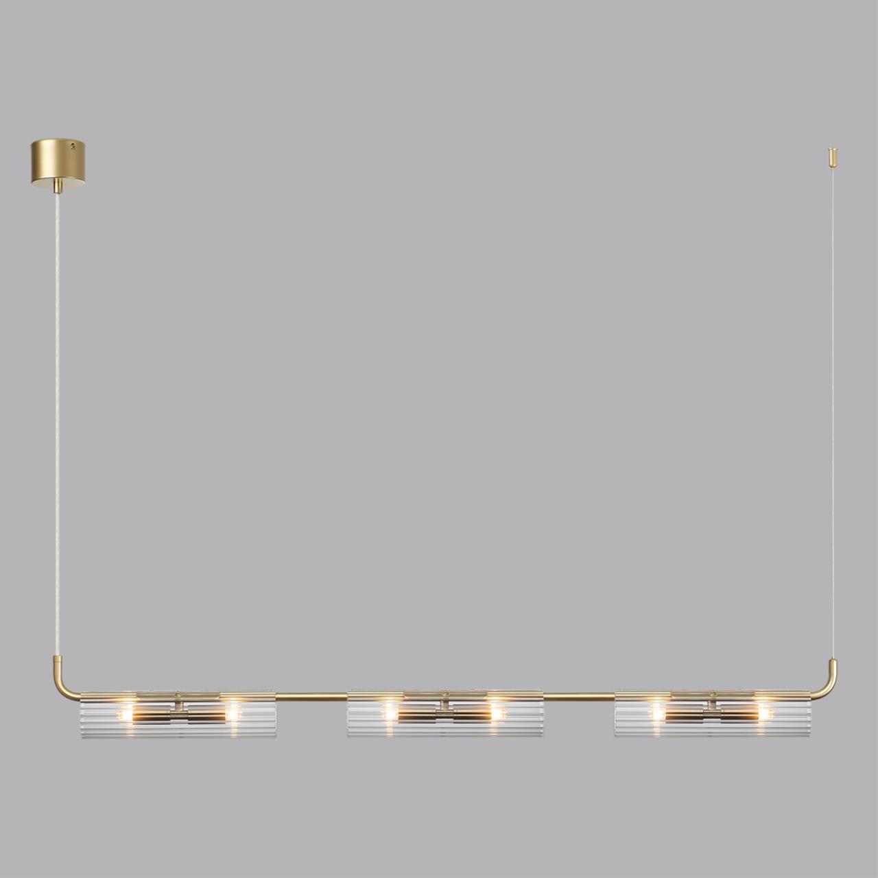 Подвес линейный LUMION SUSPENTIONI TORONTO золотой G9*6 10W