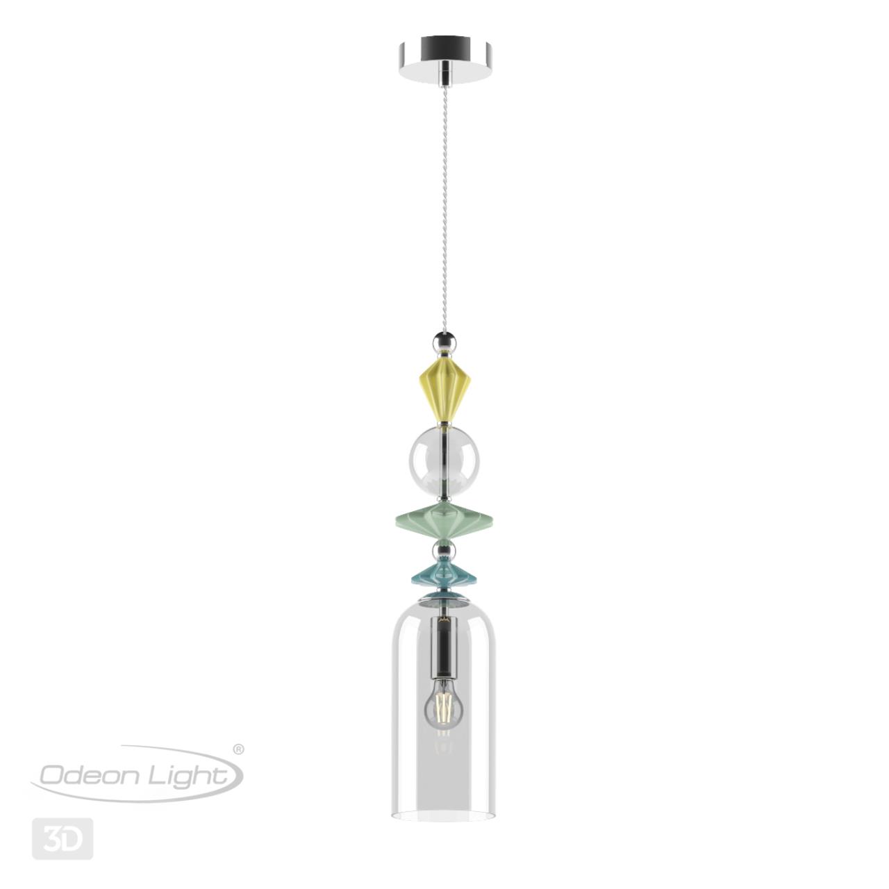 Подвес ODEON LIGHT EXCLUSIVE CLASSIC BIZET хром