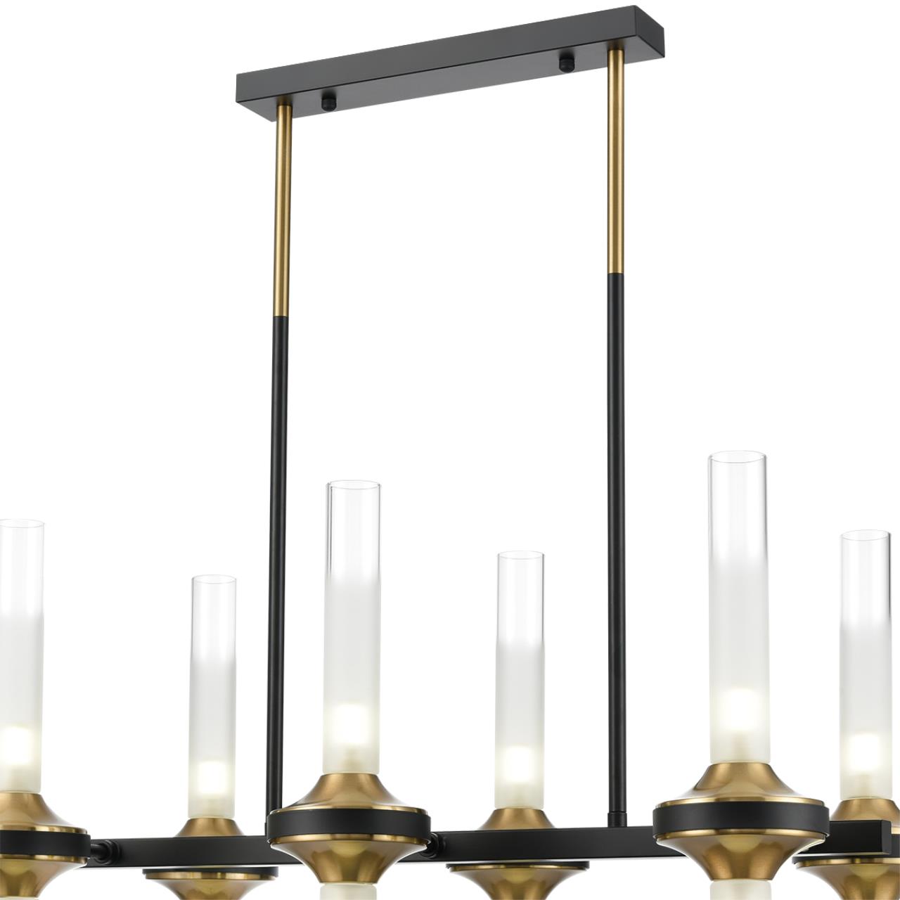 Люстра на штанге LUMION NEOCLASSI TAMARESA черный, бронзовый G9*12 10W