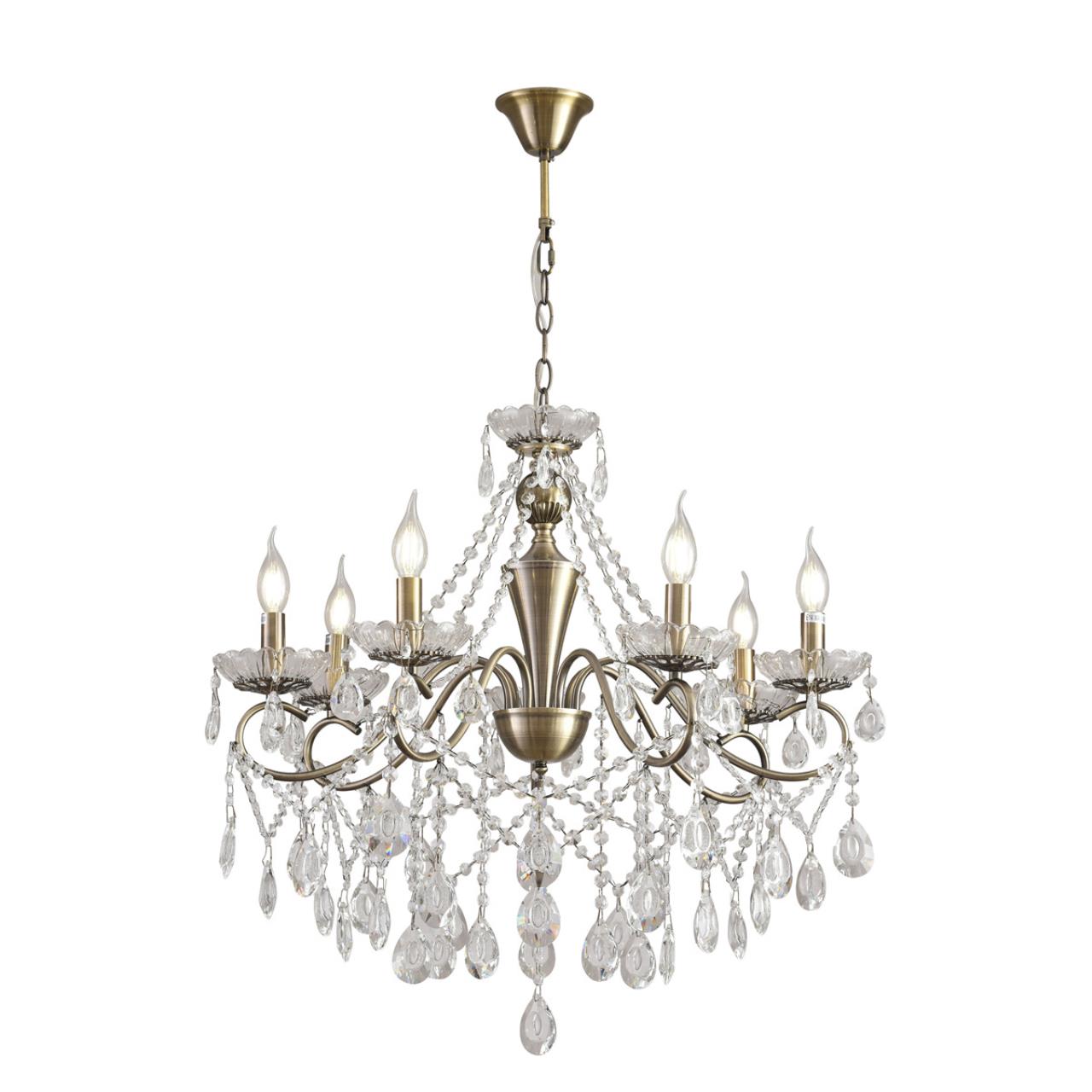 Люстра потолочная LUMION CLASSI LUINA бронзовый E14*7 10W