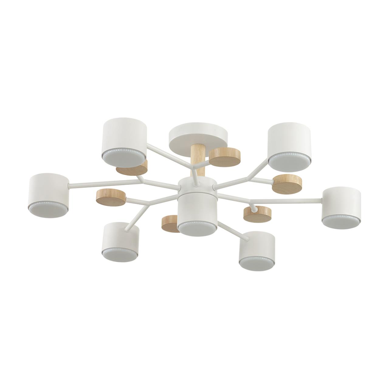 Люстра потолочная LUMION COMFI RONDO белый, бежевый GX53*7 10W
