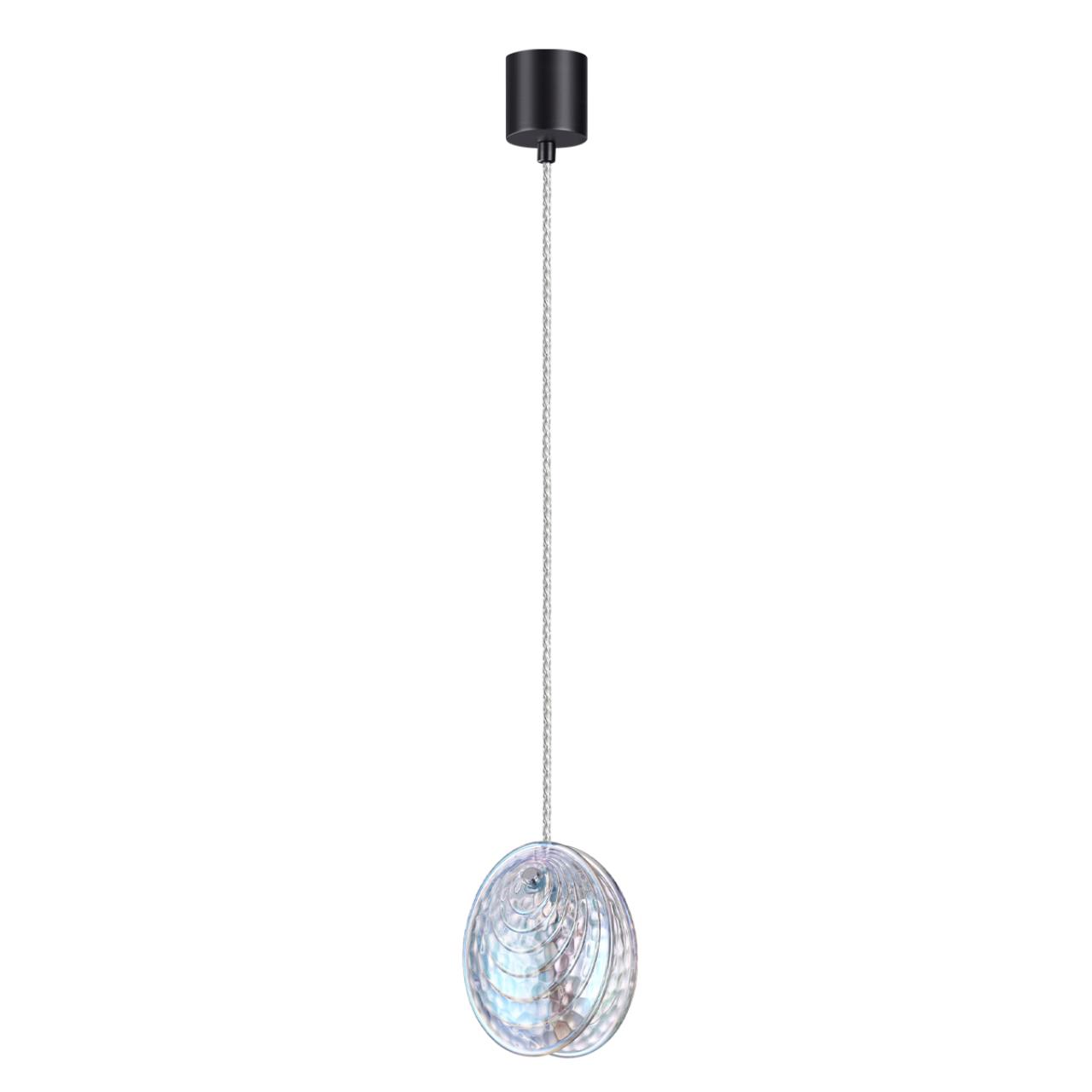 Подвес ODEON LIGHT MODERN MUSSELS черный