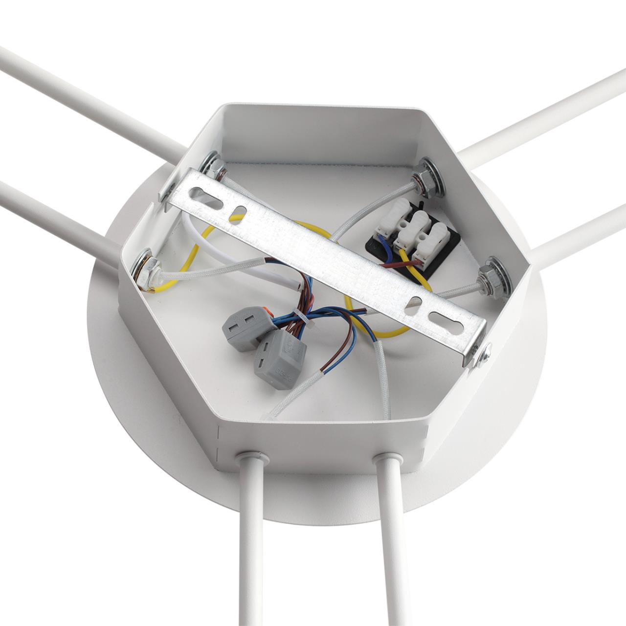 Люстра потолочная LUMION COMFI GARETA белый GX53*6 10W
